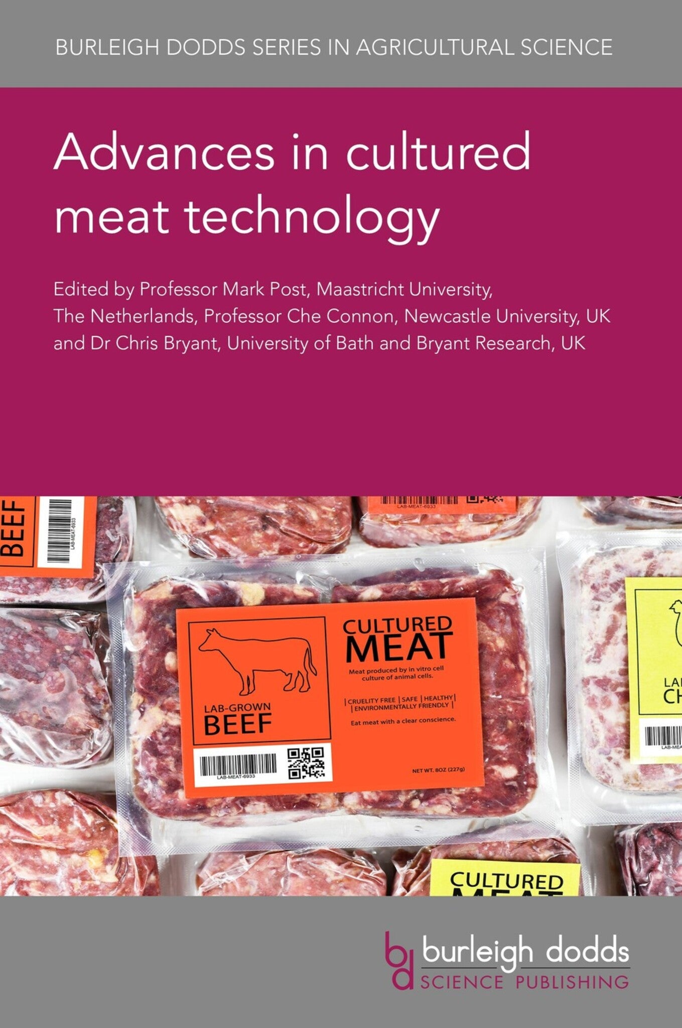 Cover image for Advances in cultured meat technology ISBN 9781801463768
